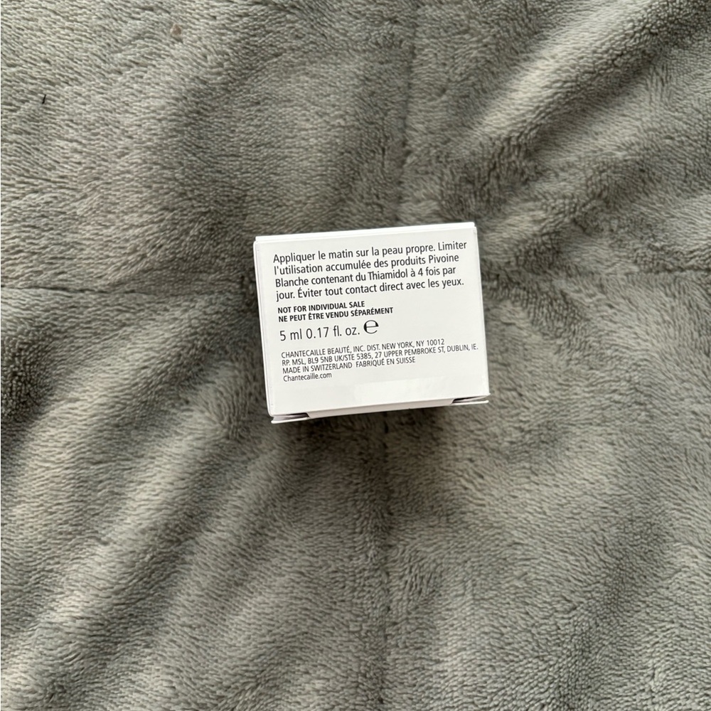 Chantecaille Skincare Box with White and Gray Design - Picture 2 of 2